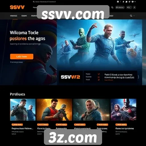 Navegação e usabilidade do ssvv.com para jogadores